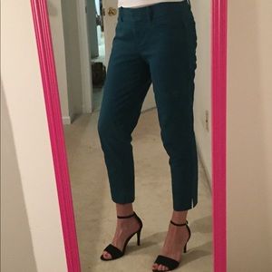 LOFT Marisa teal pants